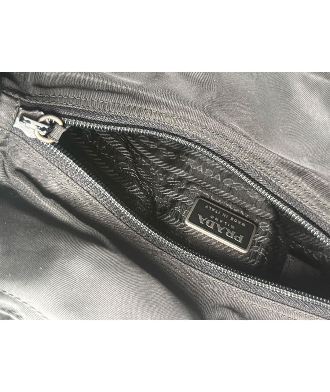 PRADA Черная сумка тоут, фото 4