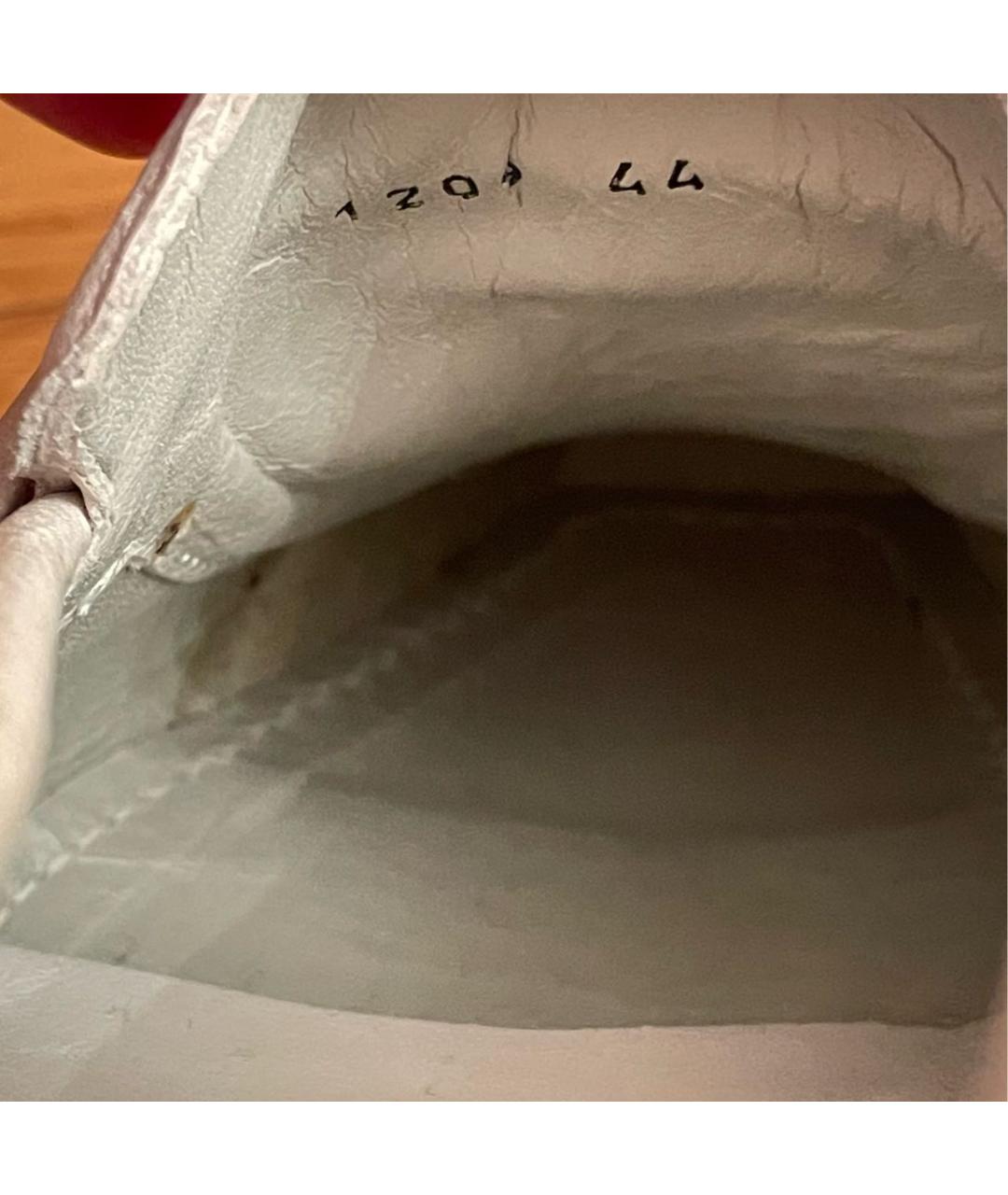 GIVENCHY Белые кожаные лоферы, фото 6