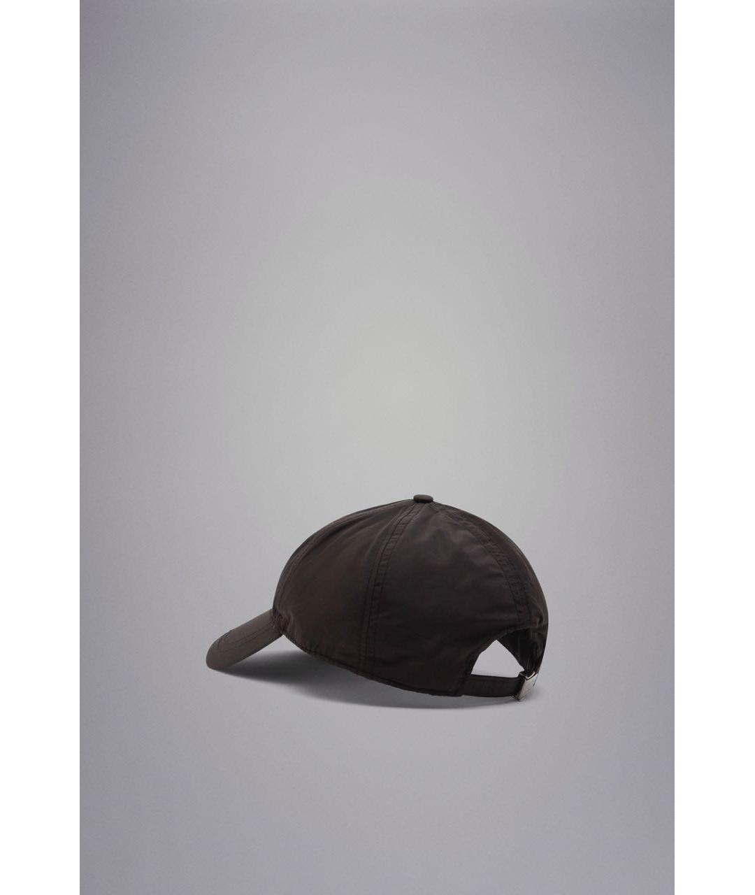 PAUL & SHARK Черная синтетическая кепка/бейсболка, фото 2