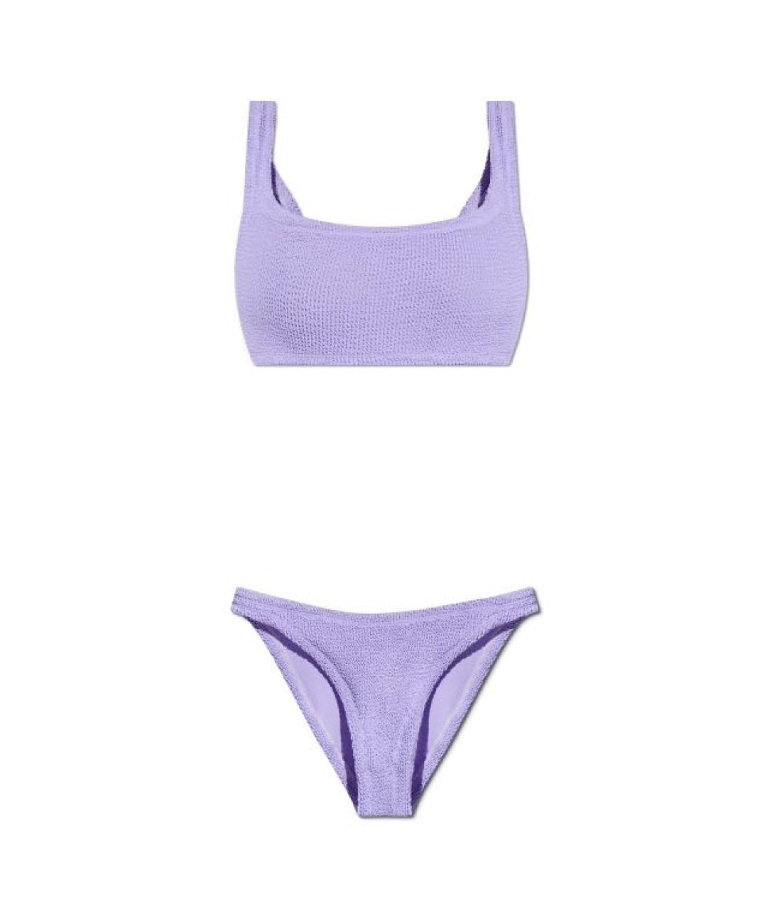 HUNZA G Фиолетовый купальник, фото 4