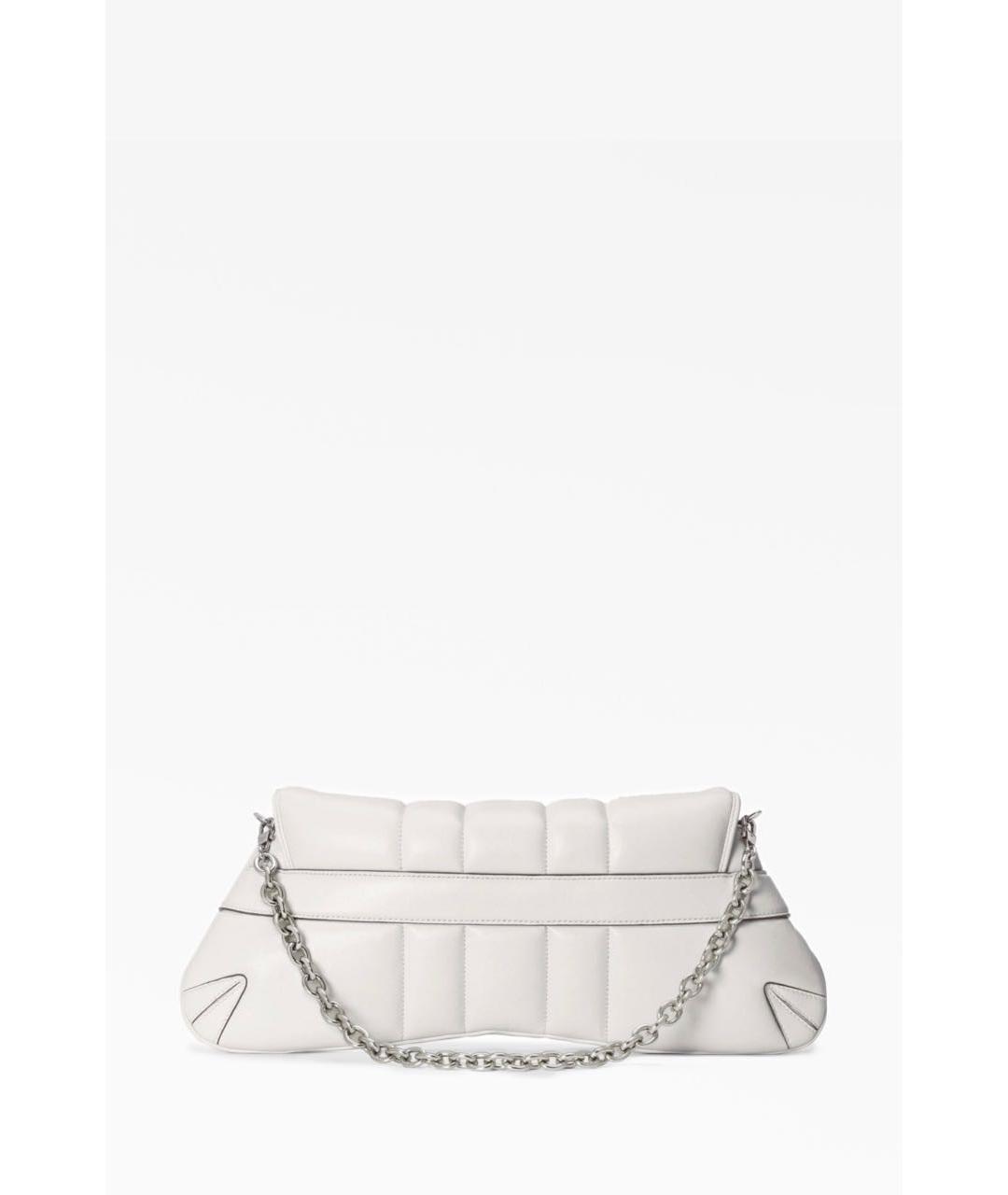 GUCCI Белая кожаная сумка с короткими ручками, фото 2