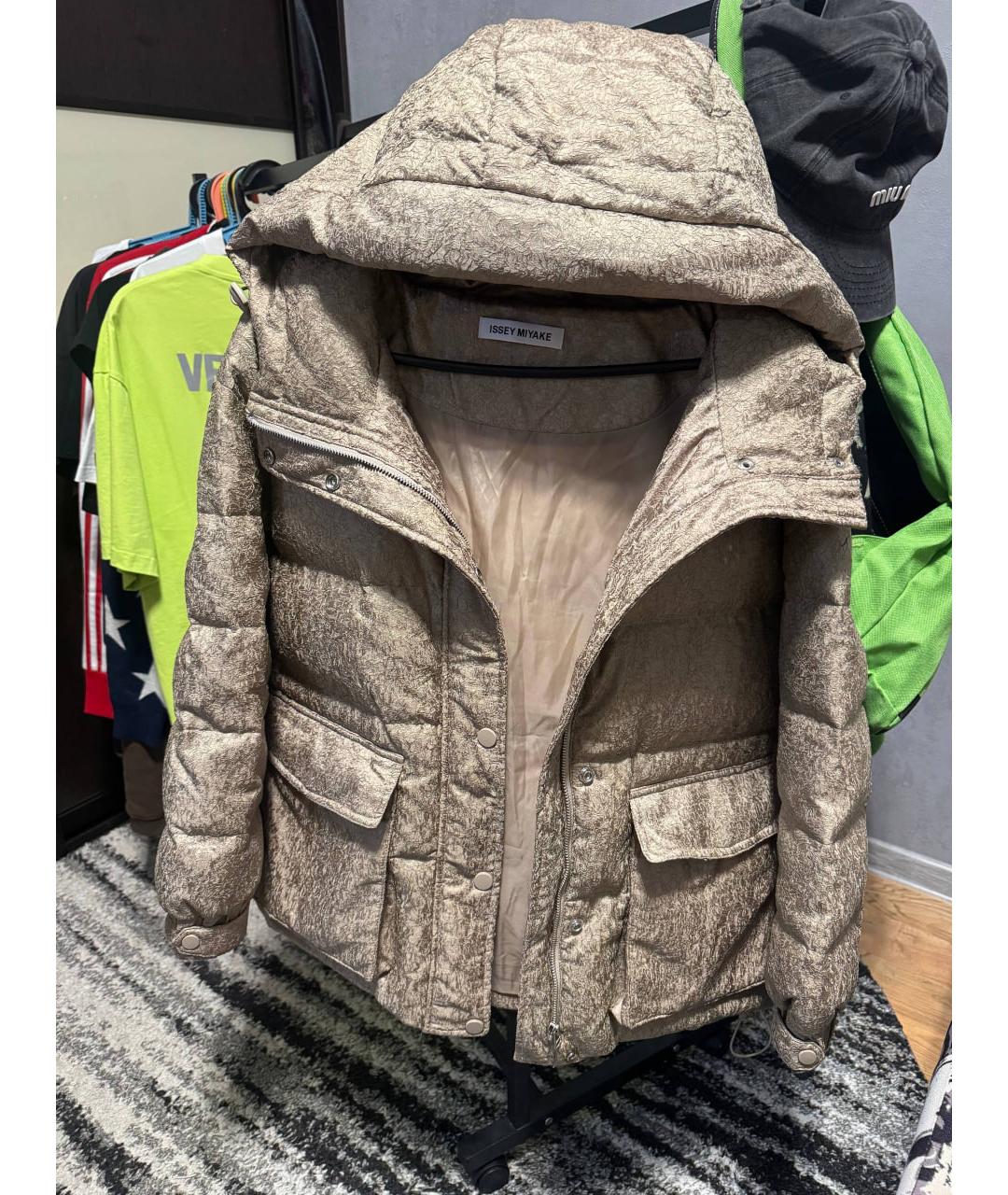 ISSEY MIYAKE Бежевая куртка, фото 3