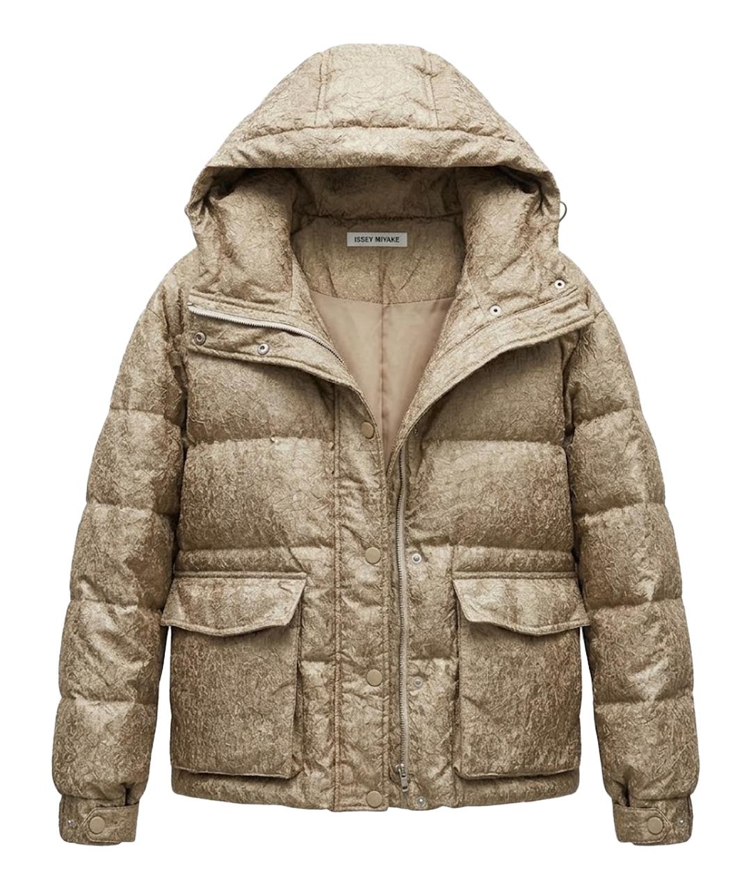 ISSEY MIYAKE Бежевая куртка, фото 1