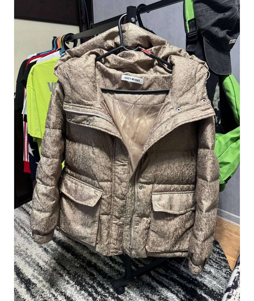 ISSEY MIYAKE Бежевая куртка, фото 8
