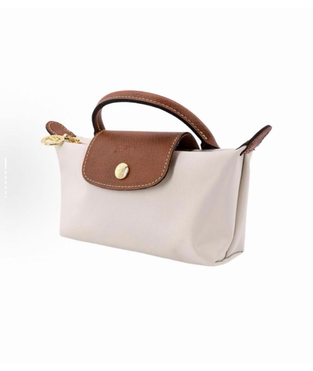LONGCHAMP Бежевая сумка с короткими ручками, фото 2