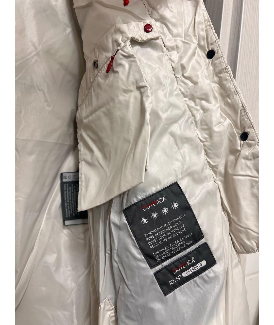 DUVETICA Темно-синий полиамидовый пуховик, фото 6