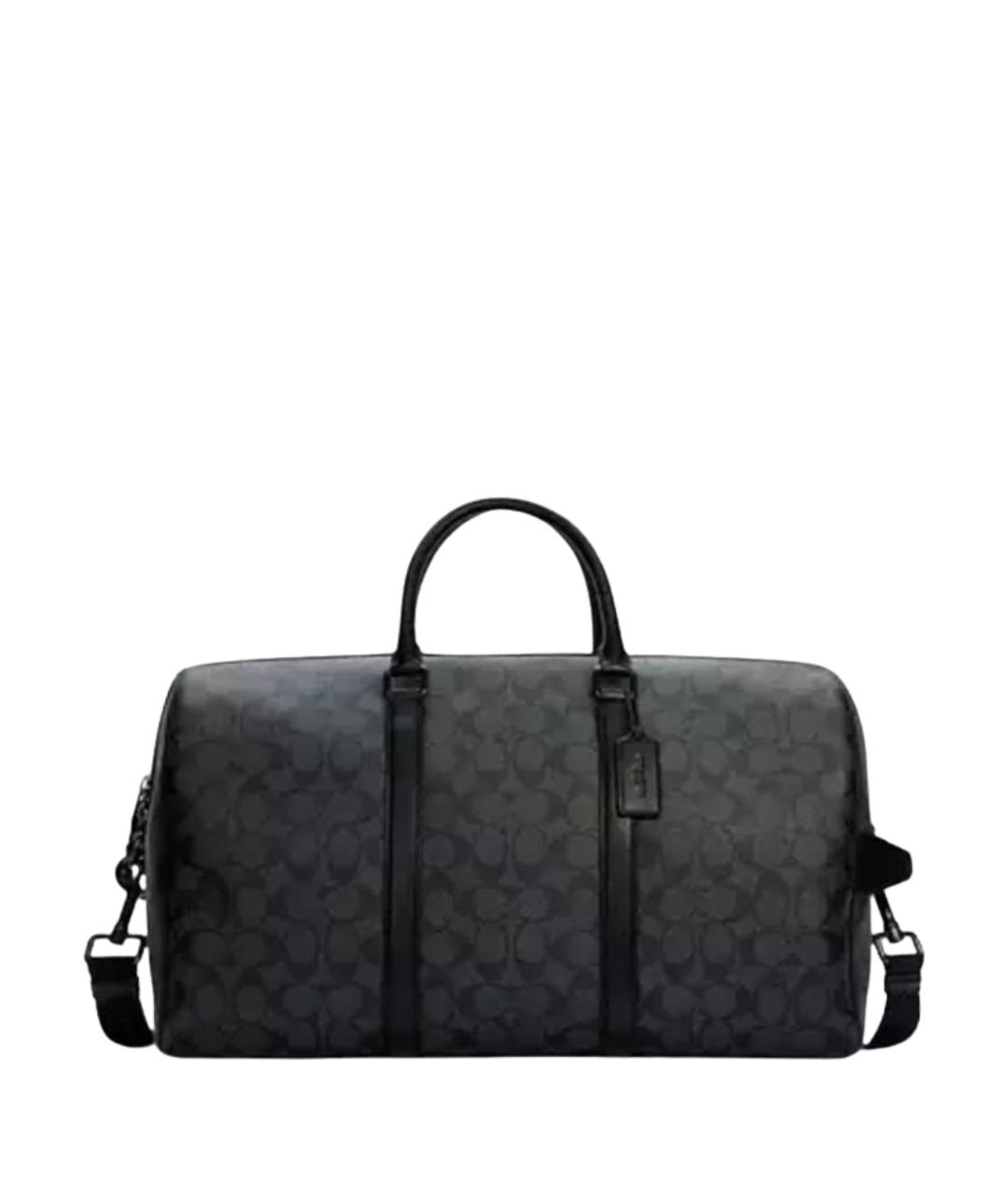 COACH Черная дорожная/спортивная сумка, фото 1