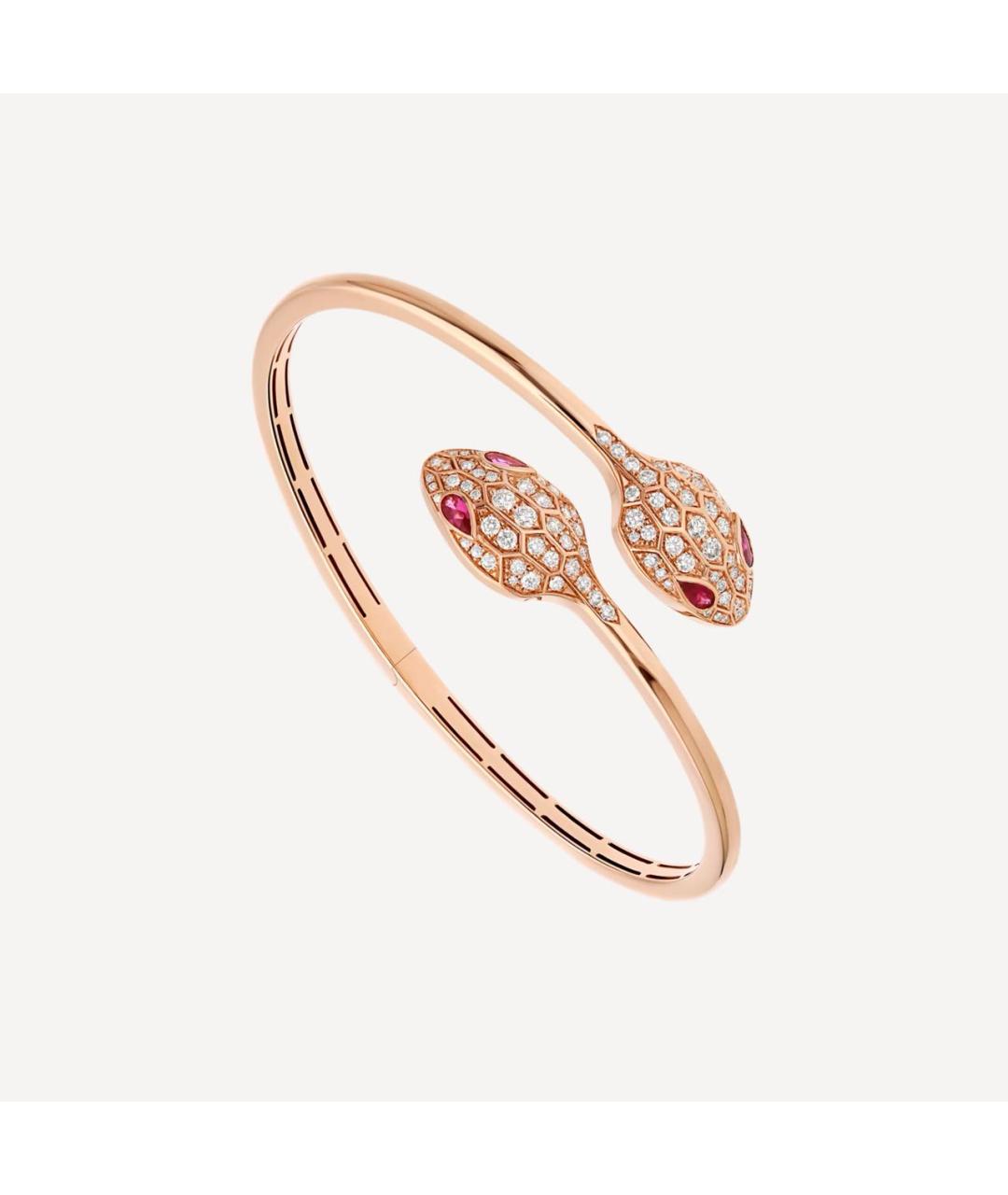 BVLGARI Розовый браслет из розового золота, фото 2