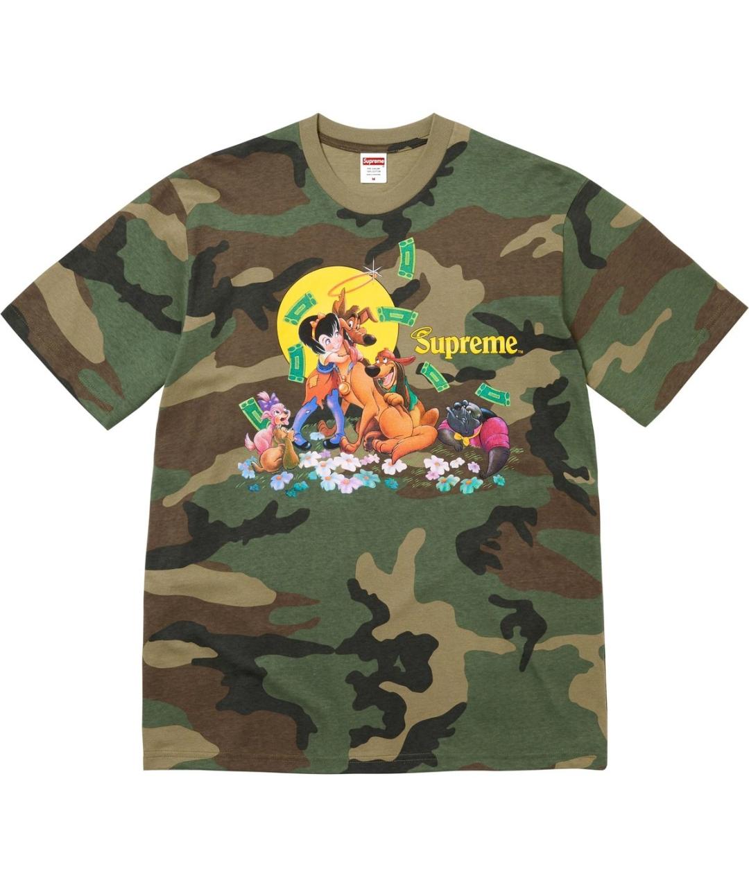 SUPREME Мульти футболка, фото 1