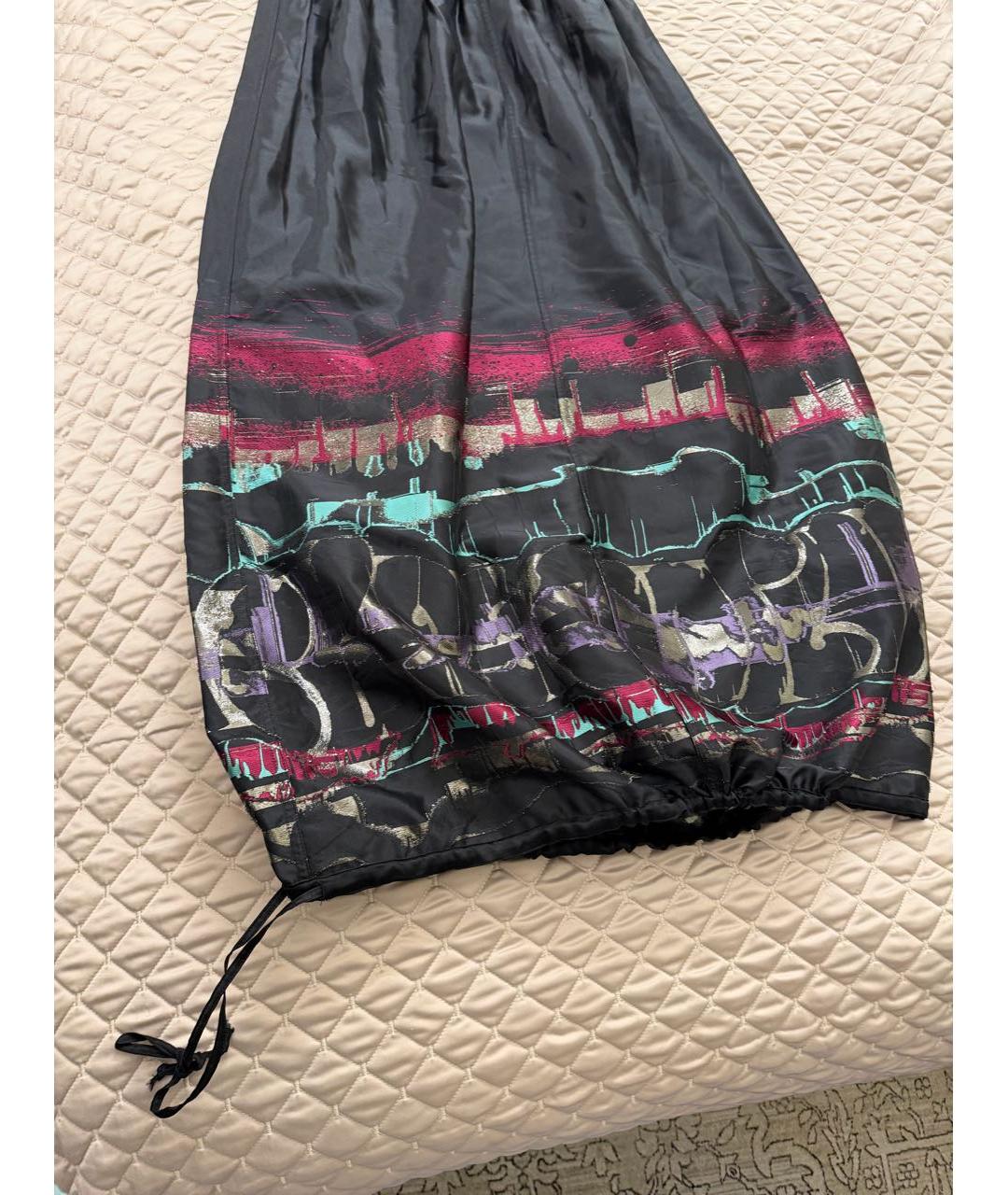 JEAN PAUL GAULTIER Черное бархатное вечернее платье, фото 6