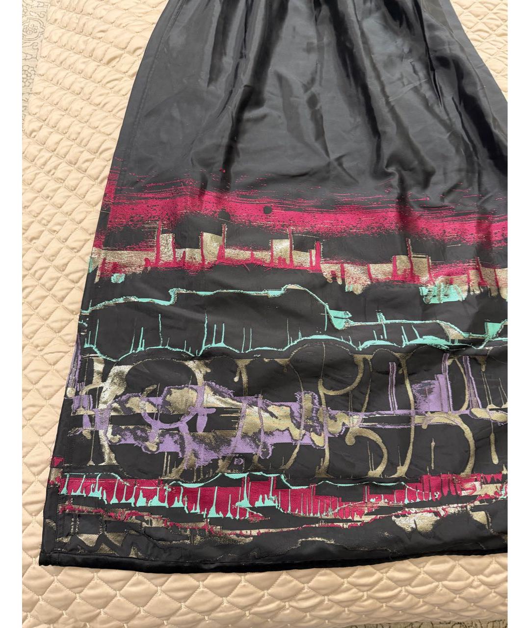 JEAN PAUL GAULTIER Черное бархатное вечернее платье, фото 2