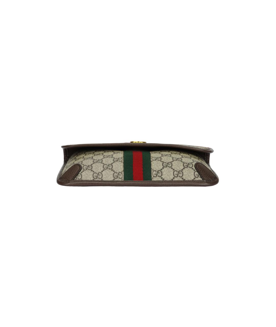 GUCCI Бежевая поясная сумка, фото 4