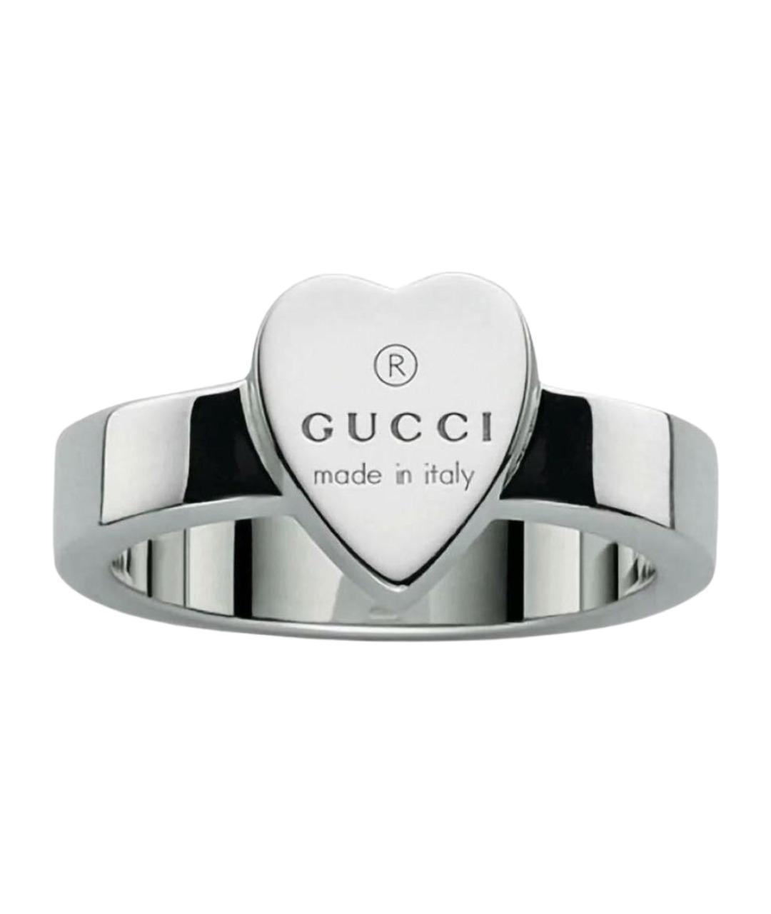 GUCCI Серебряное серебряное кольцо, фото 1