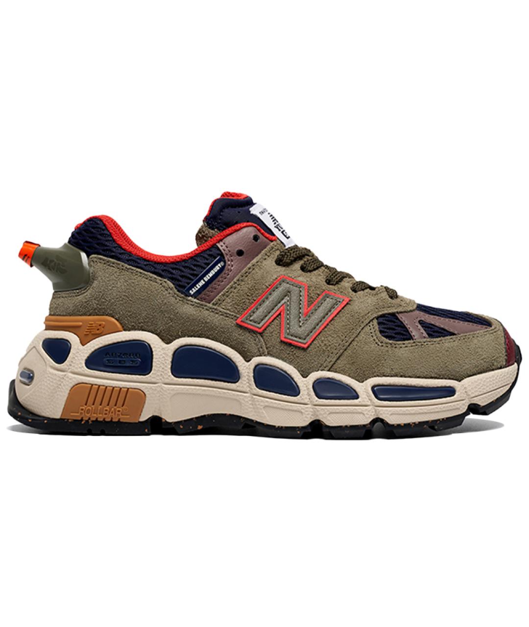 NEW BALANCE Коричневые кроссовки, фото 1