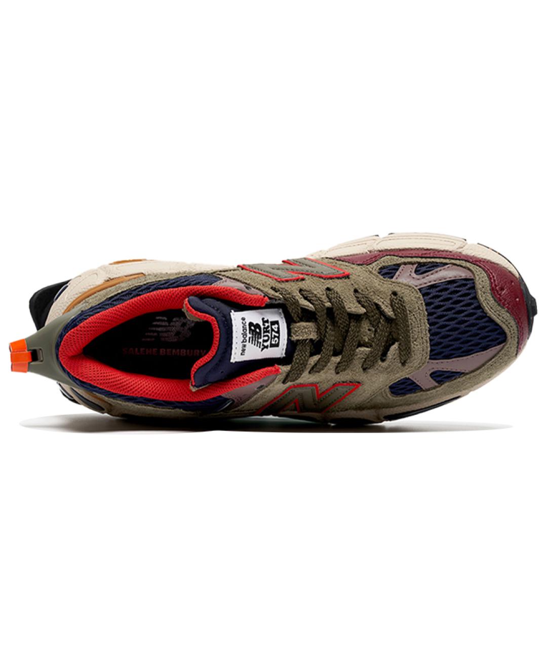 NEW BALANCE Коричневые кроссовки, фото 5