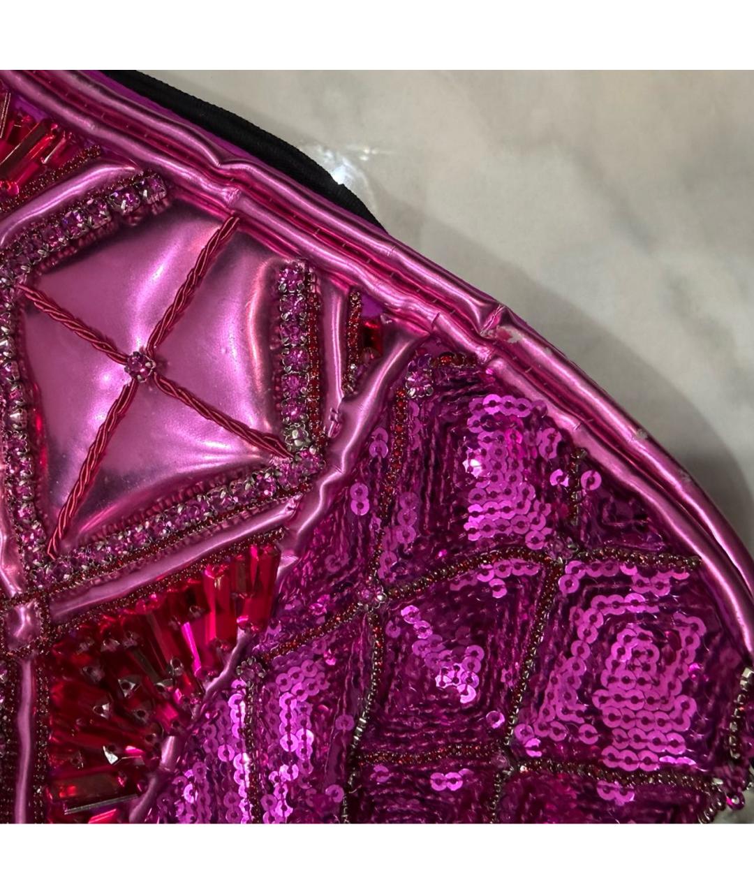 BALMAIN Фуксия коктейльное платье, фото 7