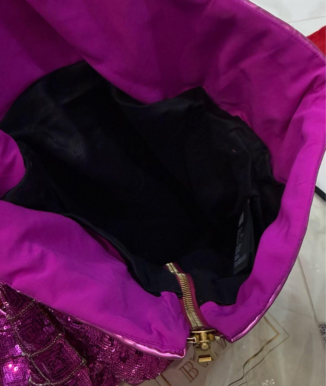 BALMAIN Фуксия коктейльное платье, фото 8