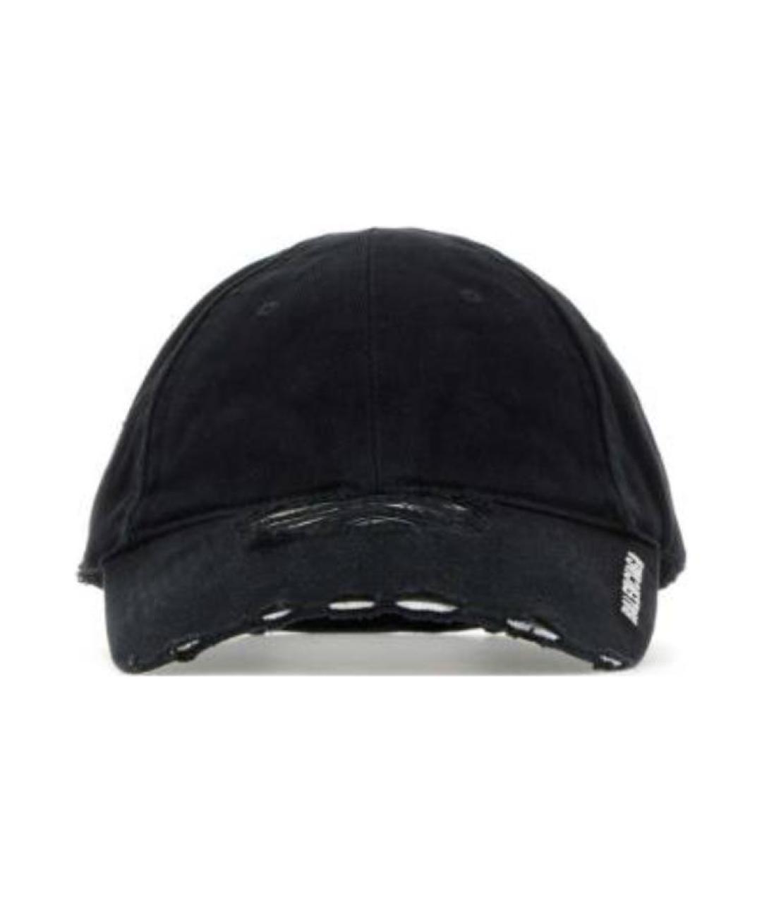 BALENCIAGA Черная кепка, фото 2