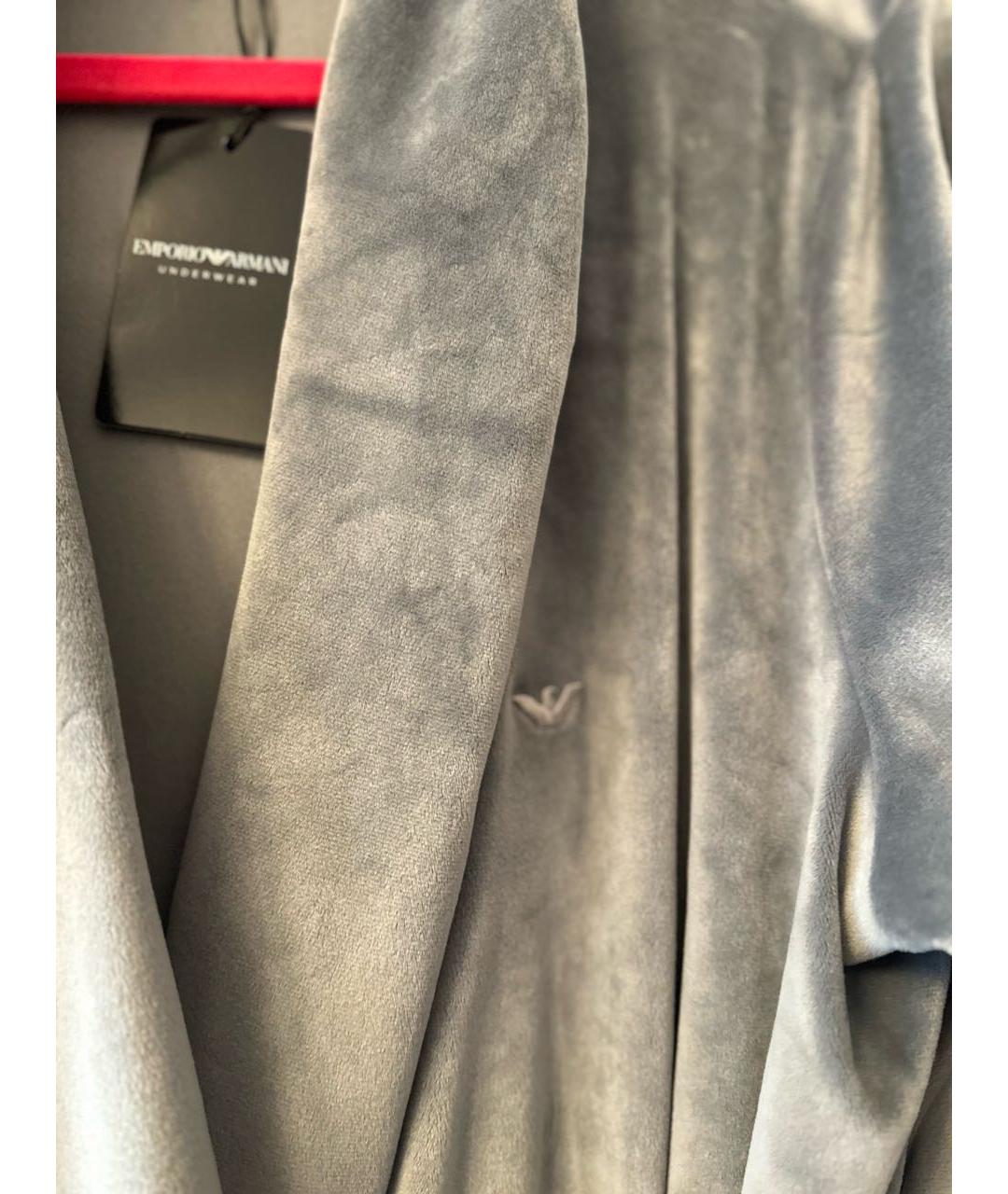 EMPORIO ARMANI Серый халаты, фото 6