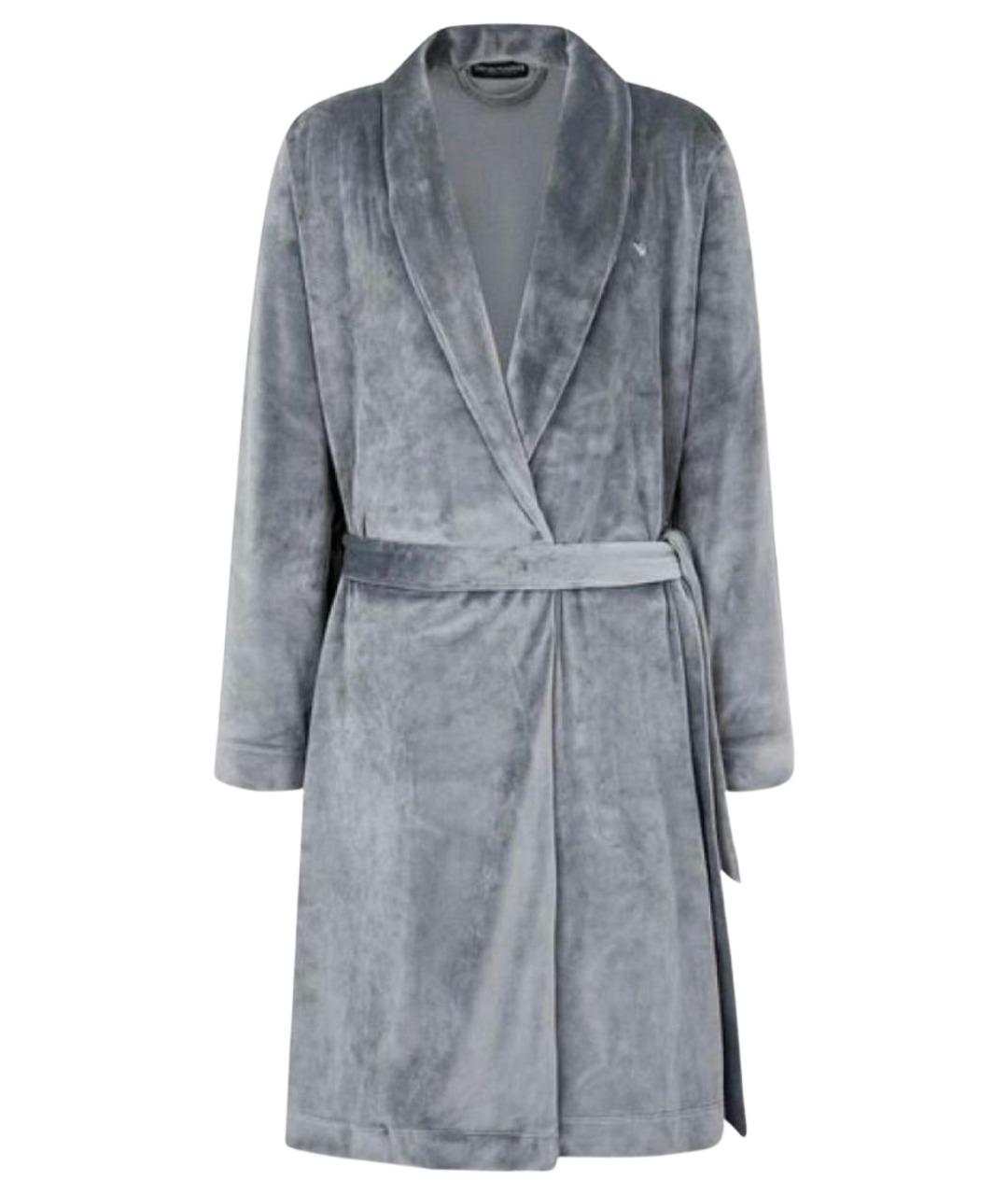 EMPORIO ARMANI Серый халаты, фото 10