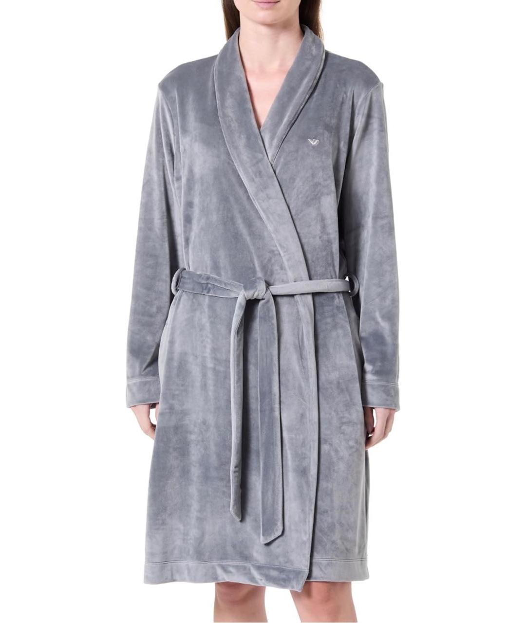 EMPORIO ARMANI Серый халаты, фото 3