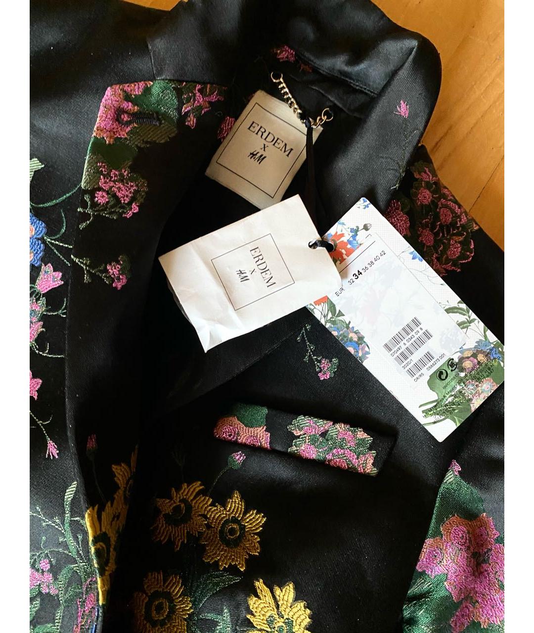 ERDEM Мульти атласный жакет/пиджак, фото 6