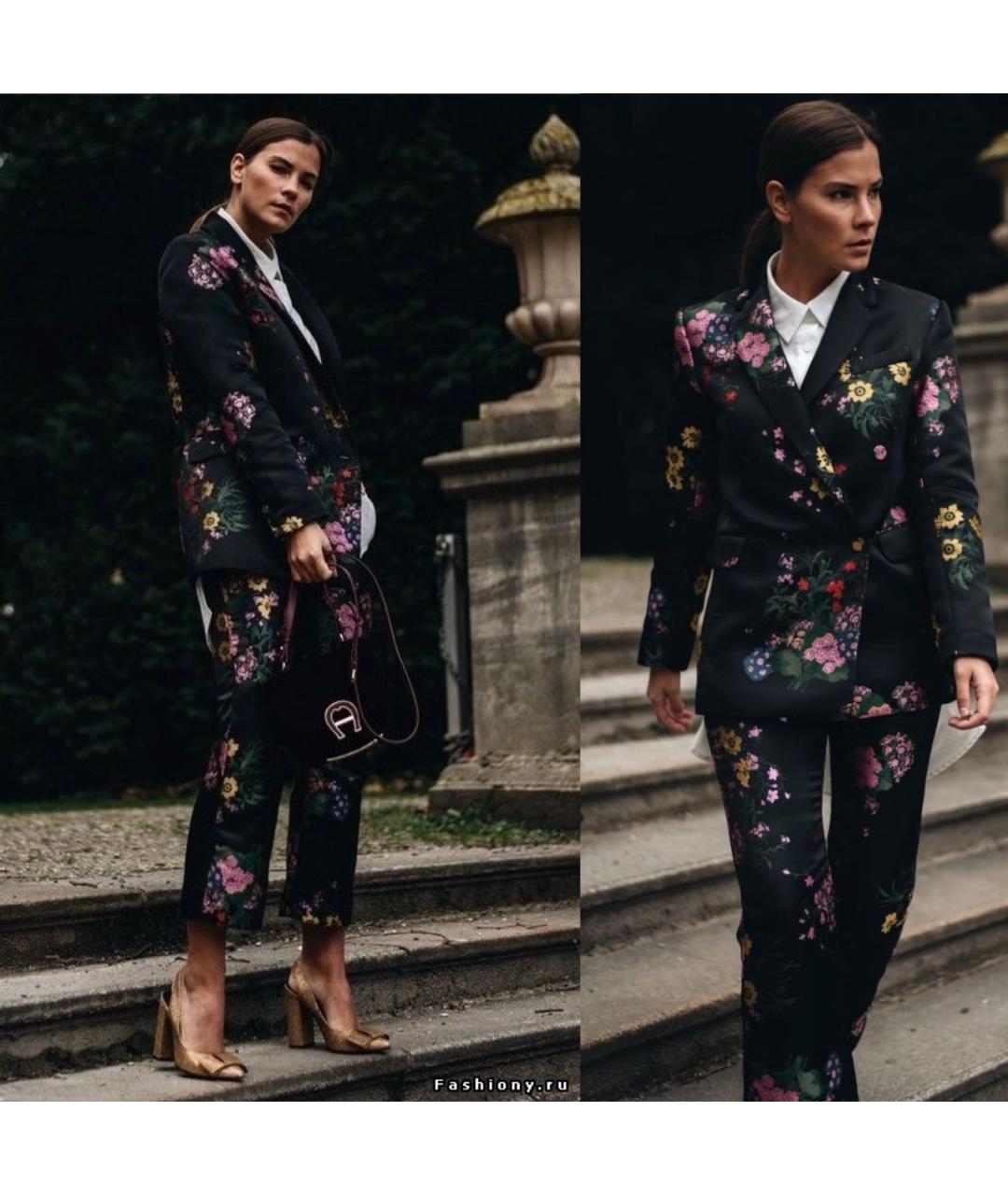 ERDEM Мульти атласный жакет/пиджак, фото 3