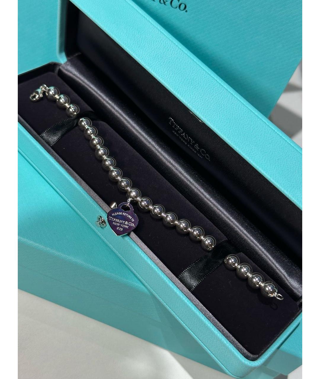 TIFFANY&CO Серебрянный серебряный браслет, фото 2