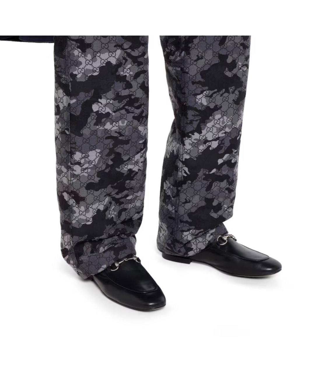 GUCCI Черные кожаные лоферы, фото 3