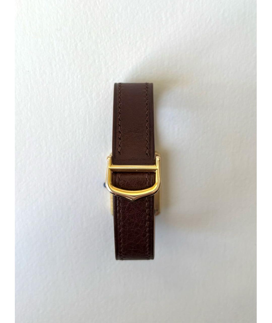 CARTIER Позолоченные часы, фото 3