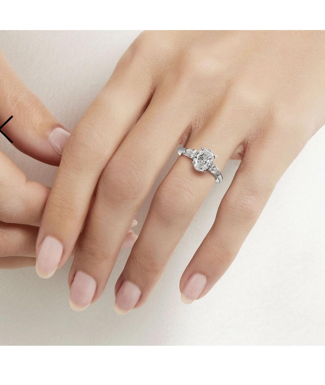 GRAFF Серебряное платиновое кольцо, фото 4