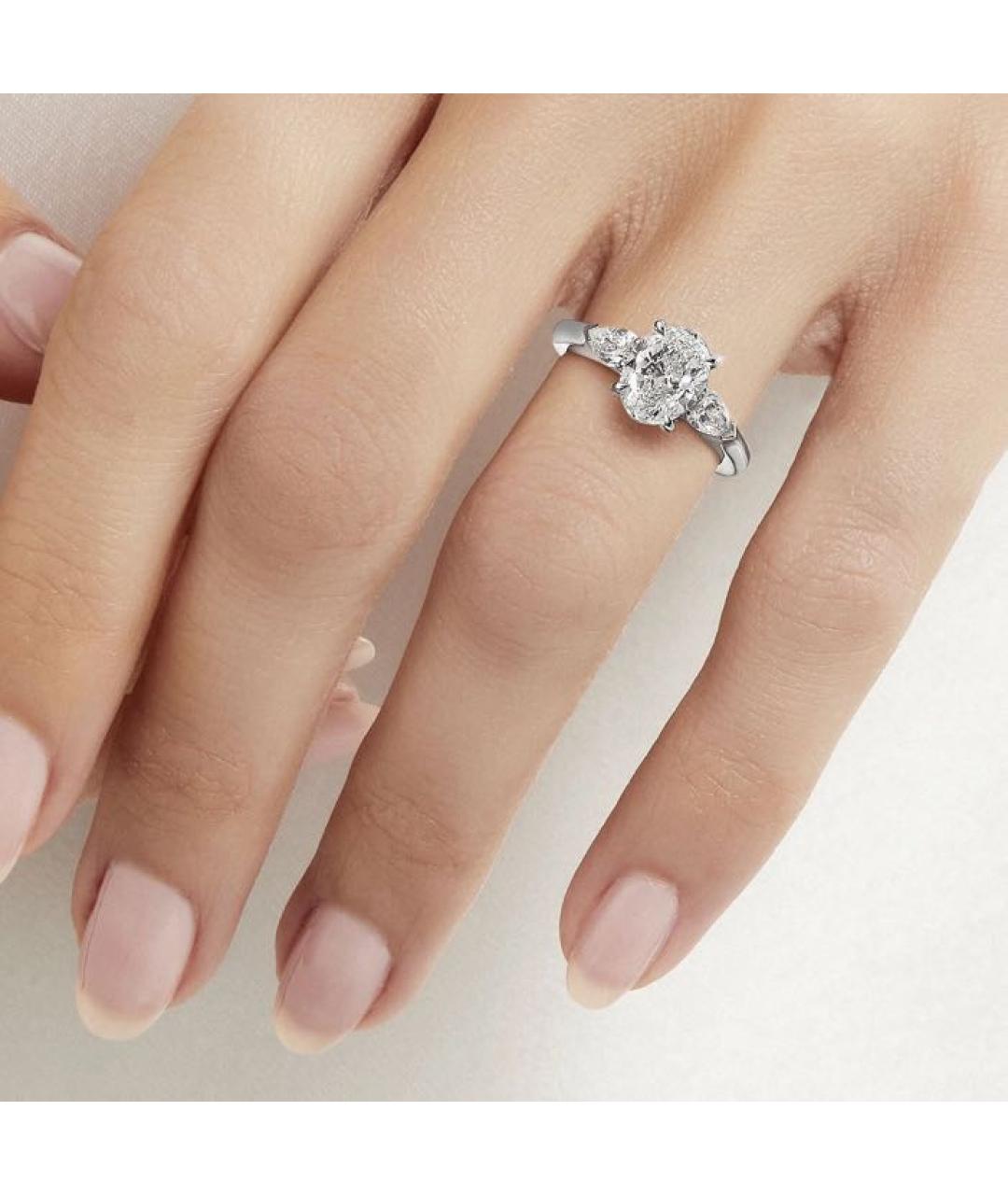 GRAFF Серебряное платиновое кольцо, фото 4