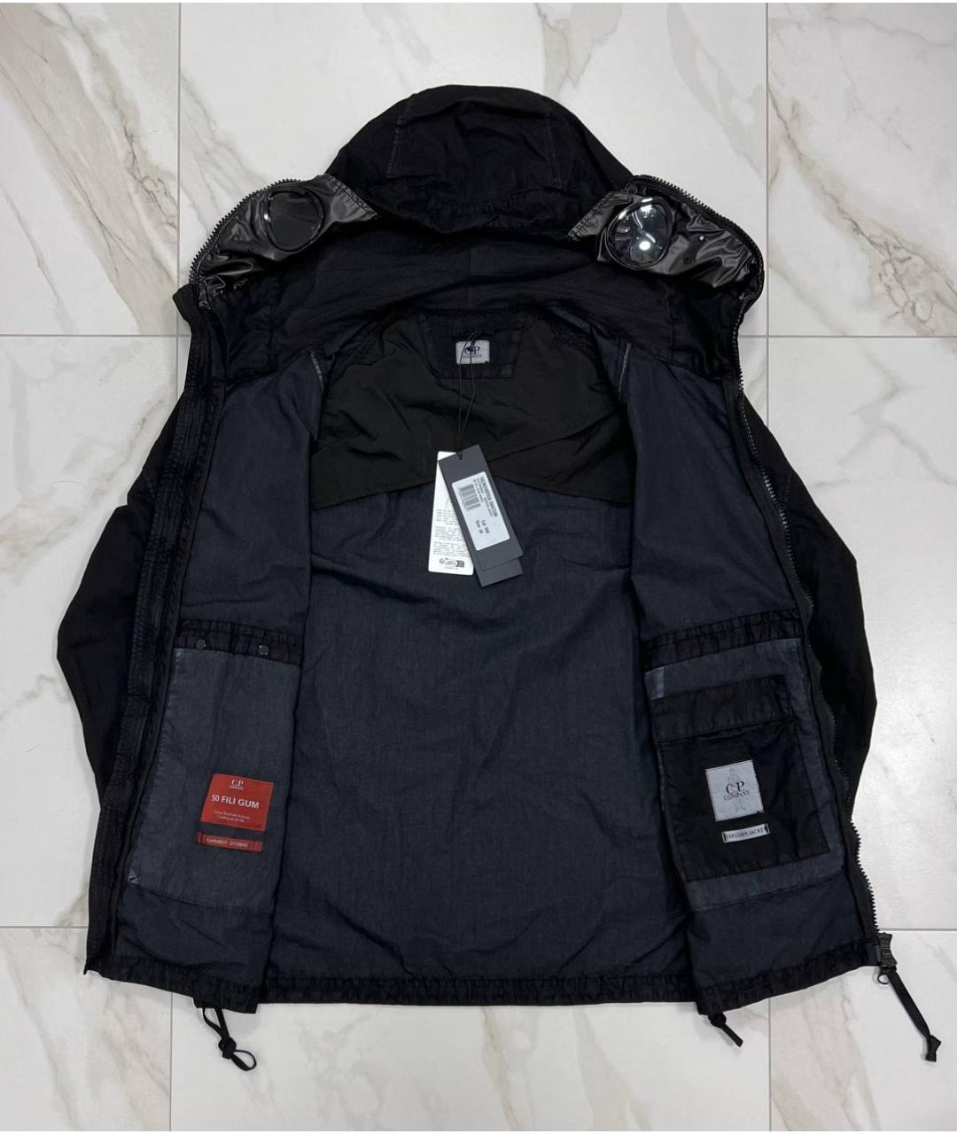 CP COMPANY Черная куртка, фото 4