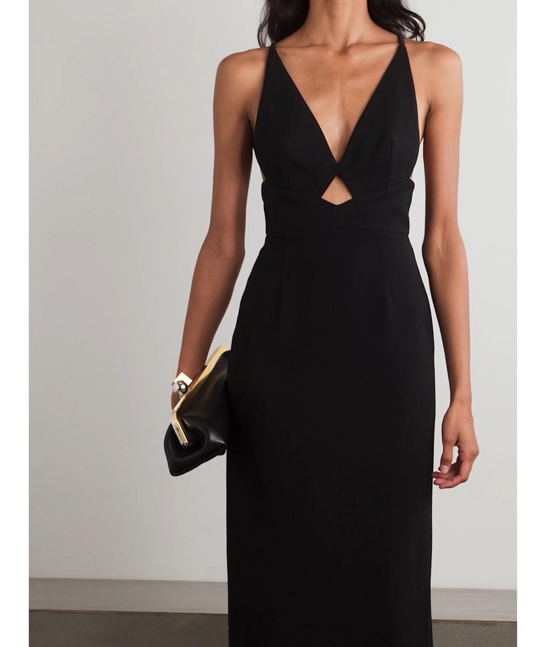 SOLACE LONDON Черное вечернее платье, фото 4