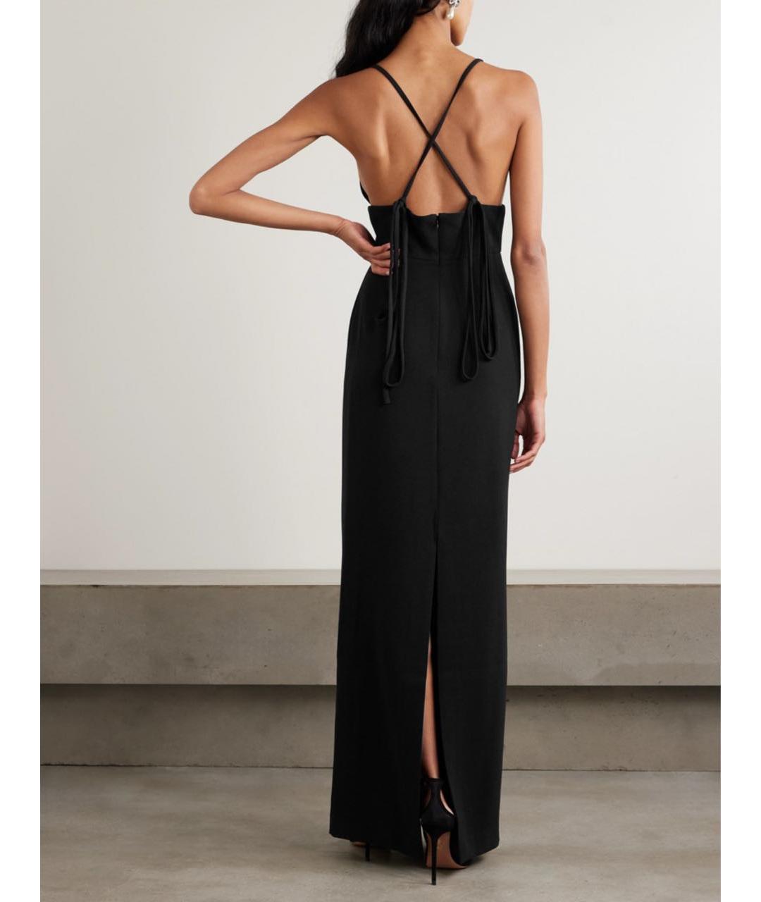 SOLACE LONDON Черное вечернее платье, фото 3