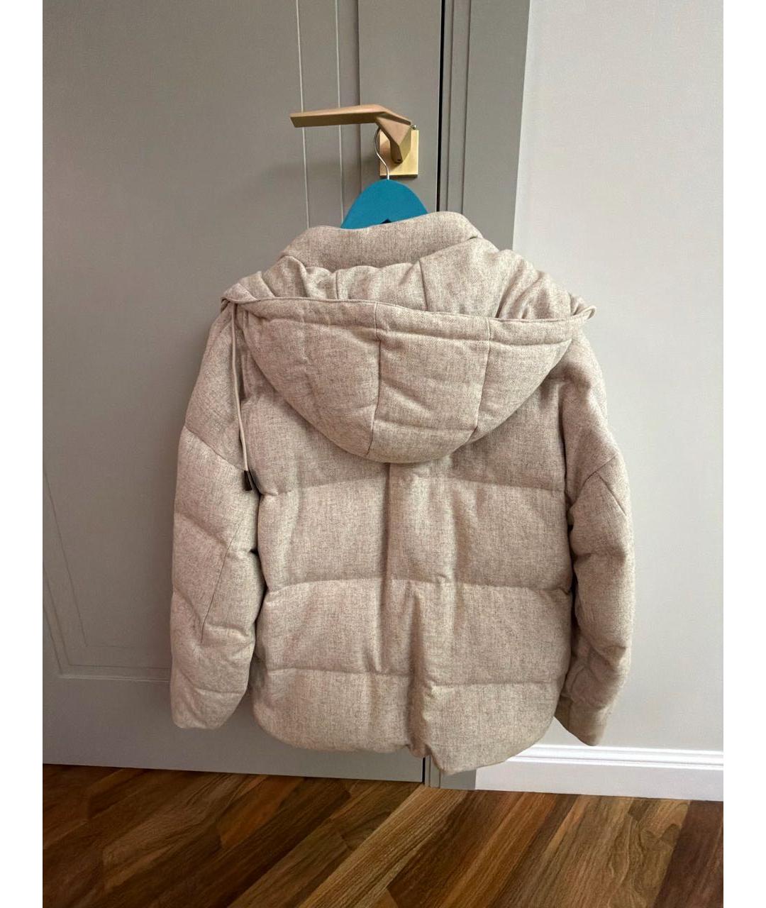 12 STOREEZ Бежевый пуховик, фото 2