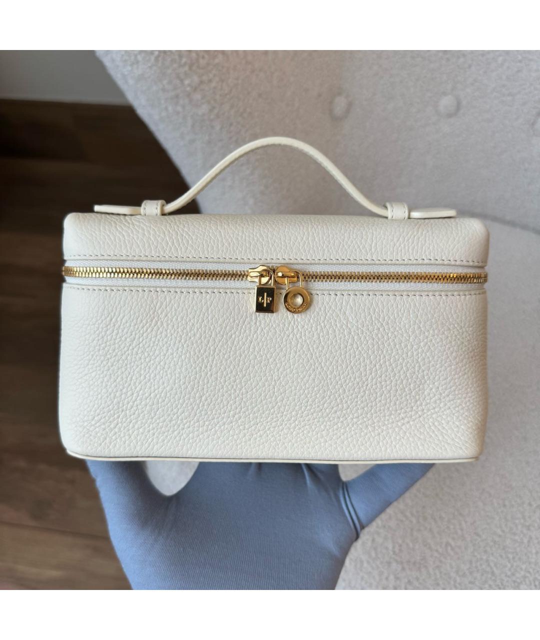 LORO PIANA Кожаная сумка через плечо, фото 6