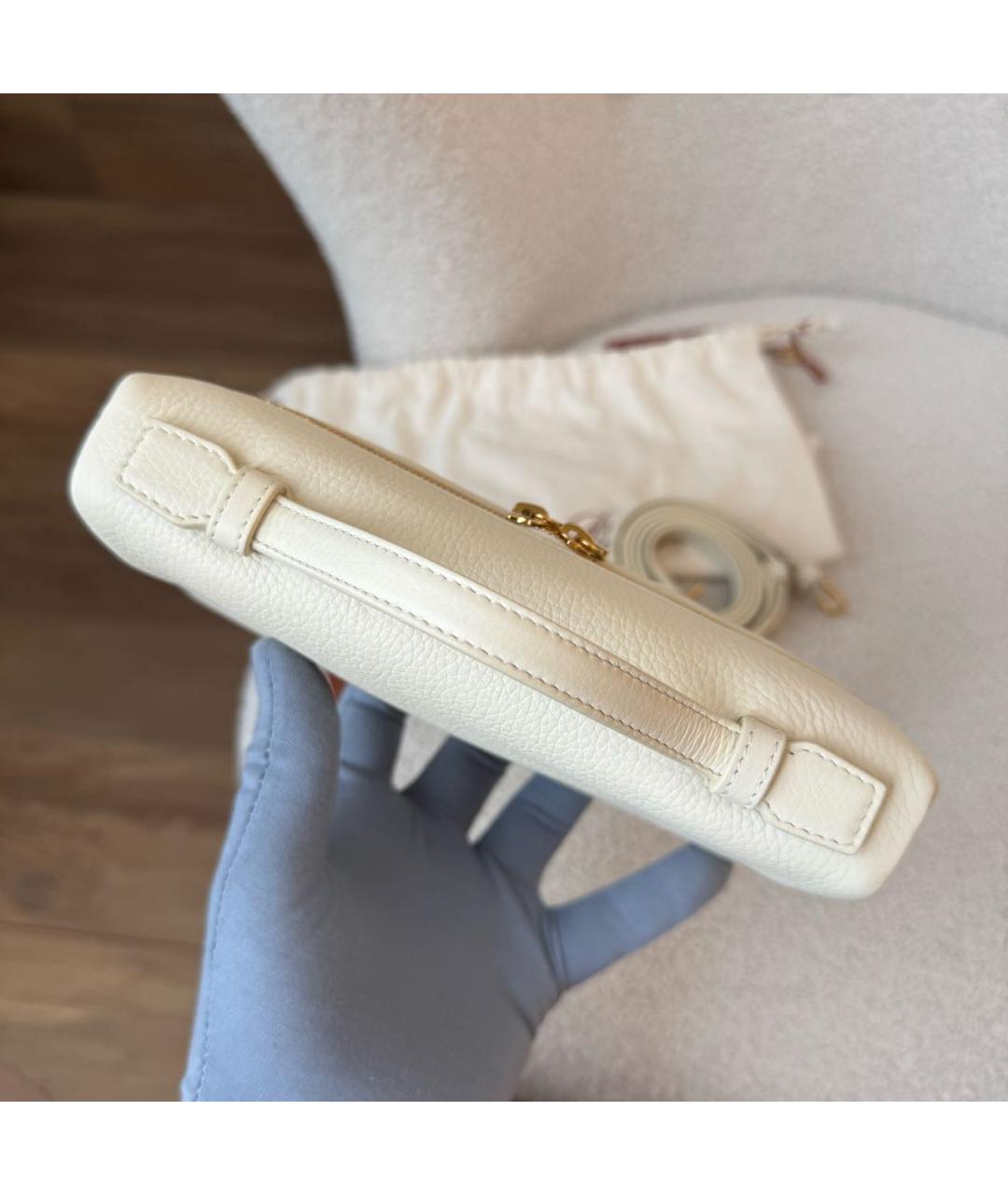 LORO PIANA Кожаная сумка через плечо, фото 4