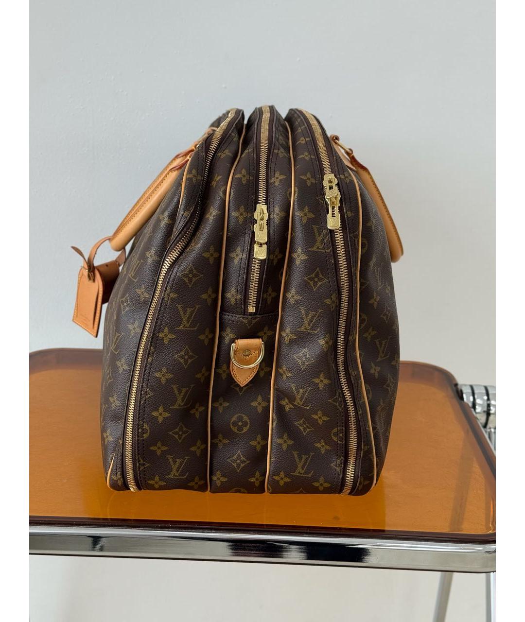 LOUIS VUITTON Коричневая дорожная/спортивная сумка, фото 3