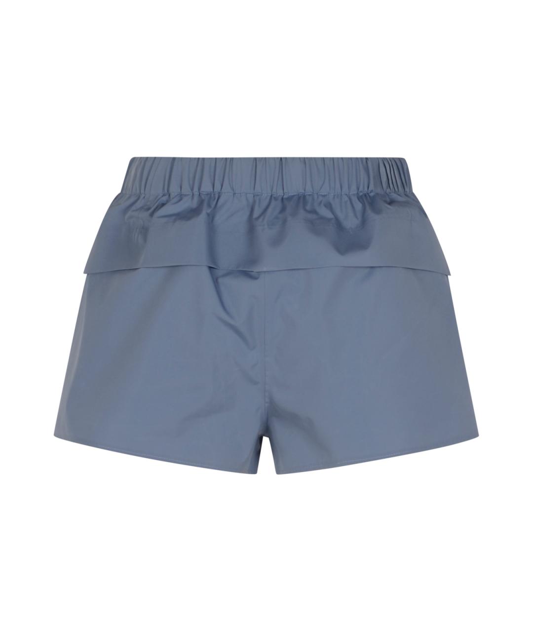 PRADA Голубые синтетические шорты, фото 2