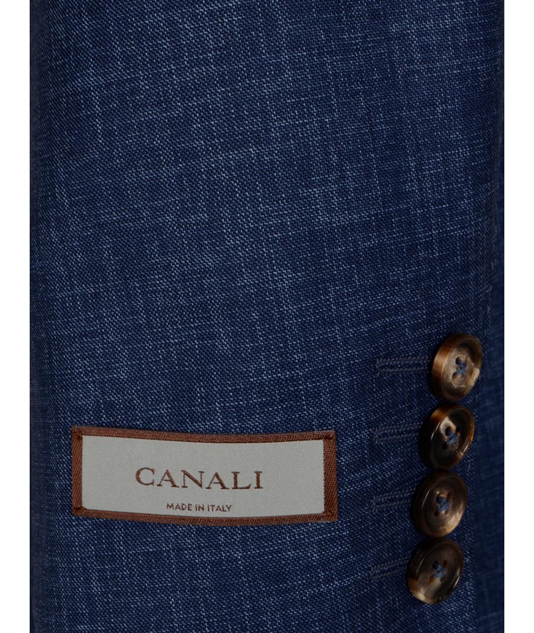 CANALI Синий классический костюм, фото 3