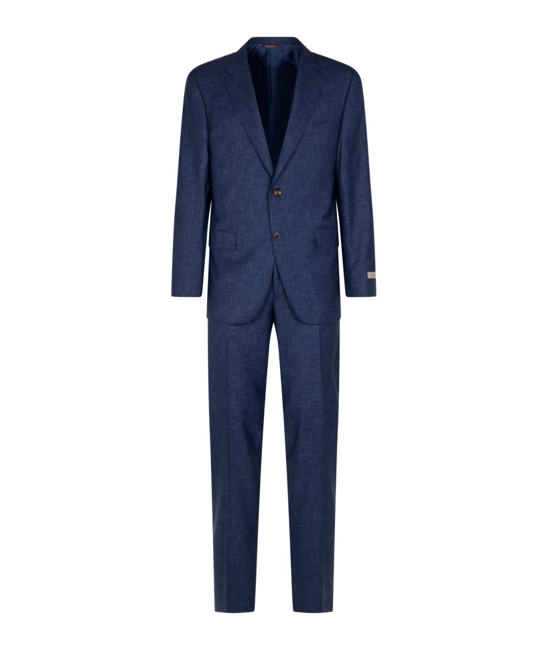 CANALI Синий классический костюм, фото 1