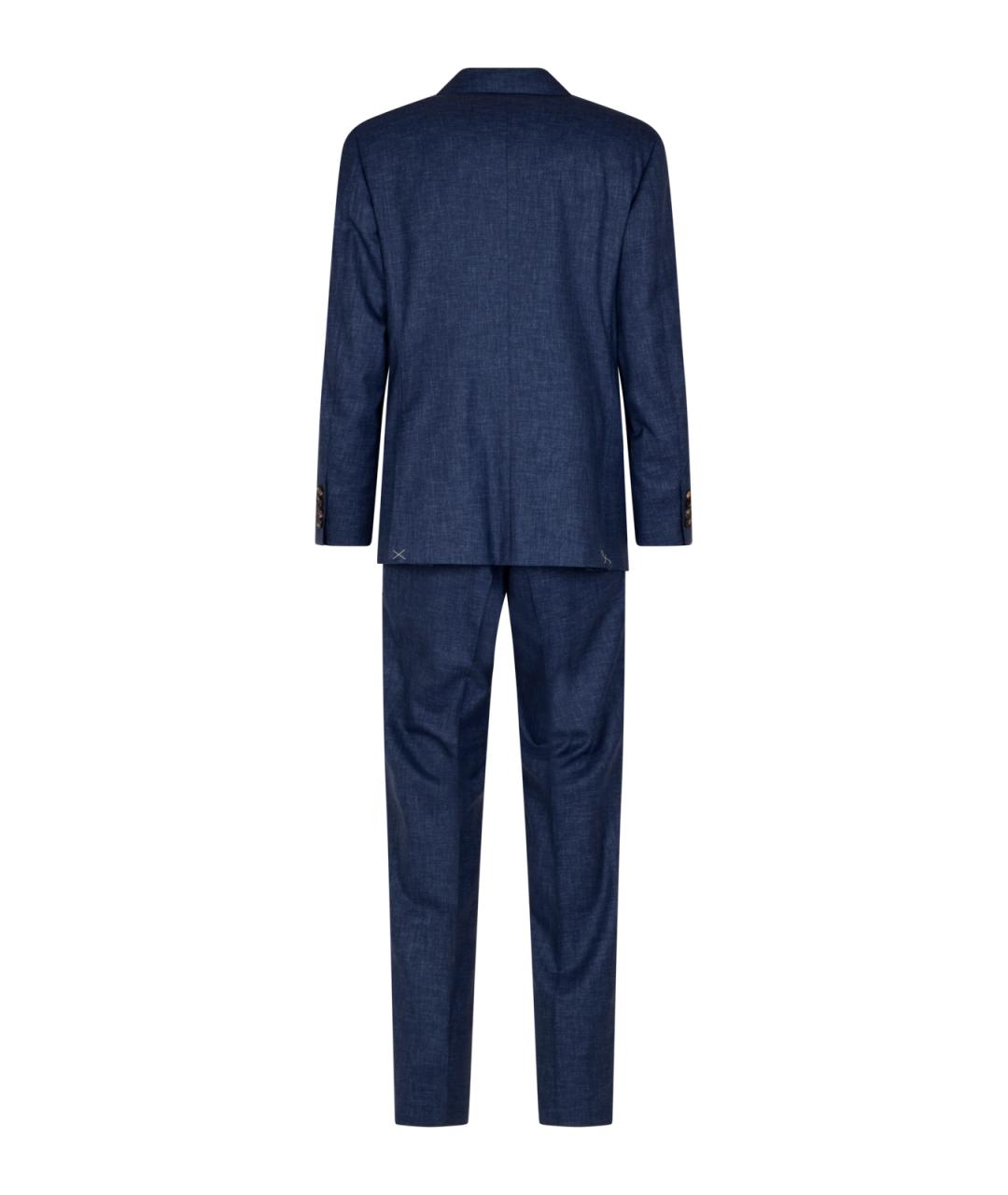 CANALI Синий классический костюм, фото 2