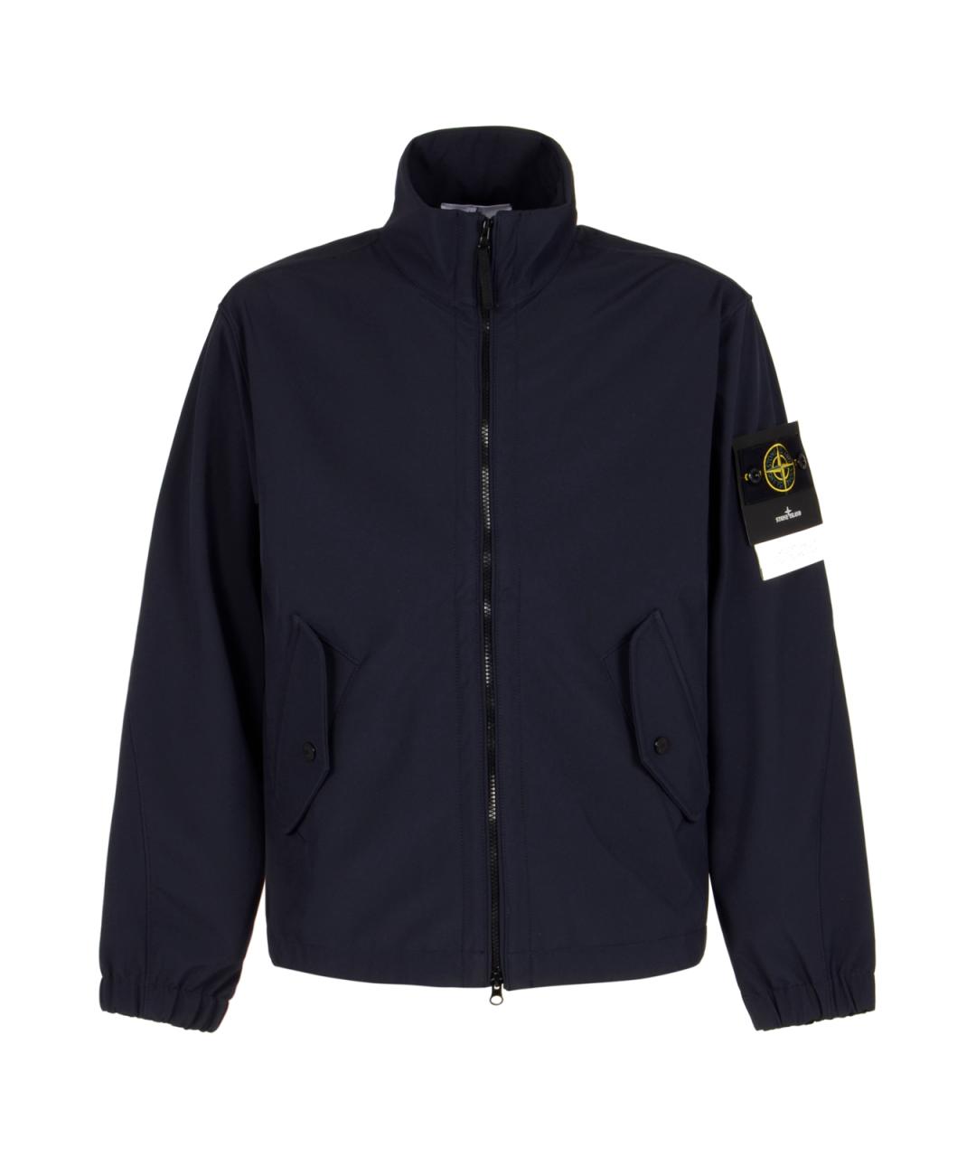 STONE ISLAND Синяя полиэстеровая куртка, фото 1