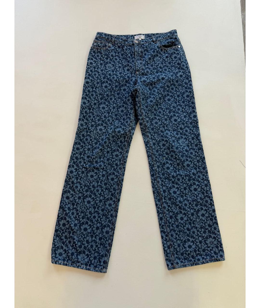 CHANEL Хлопковые прямые джинсы, фото 3