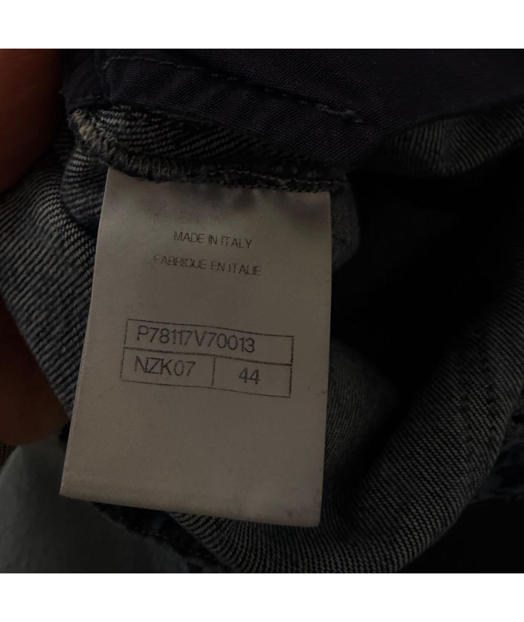 CHANEL Хлопковые прямые джинсы, фото 7