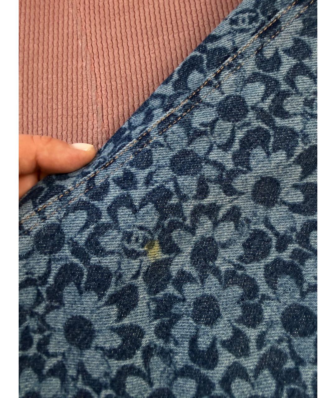 CHANEL Хлопковые прямые джинсы, фото 5