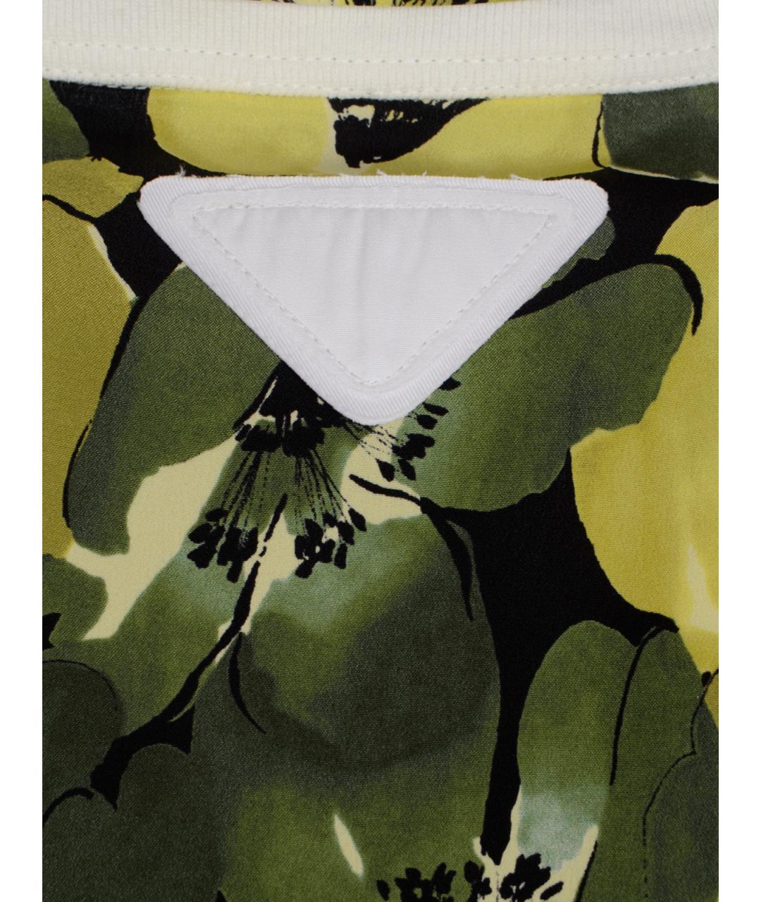 PRADA Мульти повседневное платье, фото 3