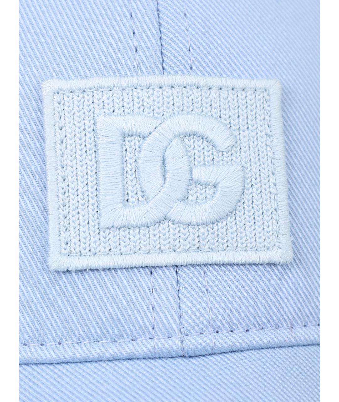 DOLCE&GABBANA Голубая кепка/бейсболка, фото 3