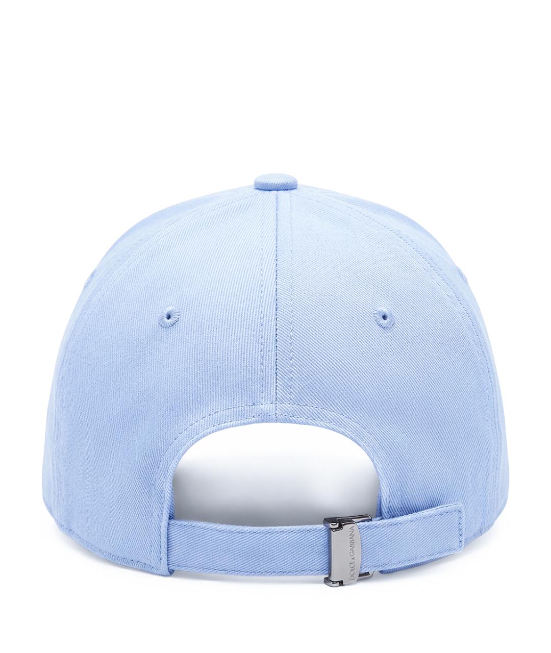 DOLCE&GABBANA Голубая кепка/бейсболка, фото 2